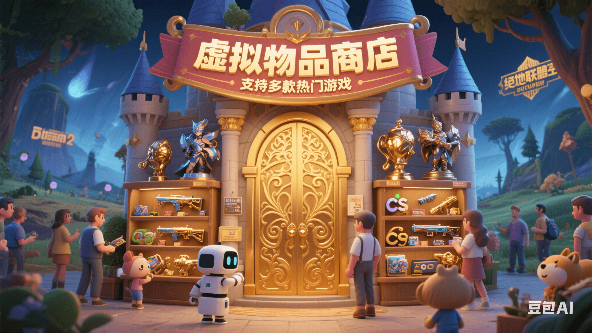 虚拟商品交易平台